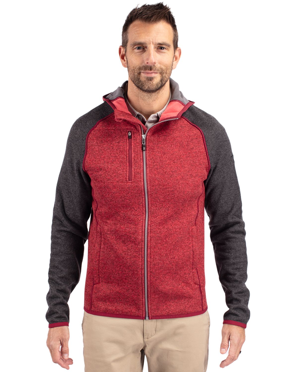 Mainsail Full Zip Hooded Mens Jacket