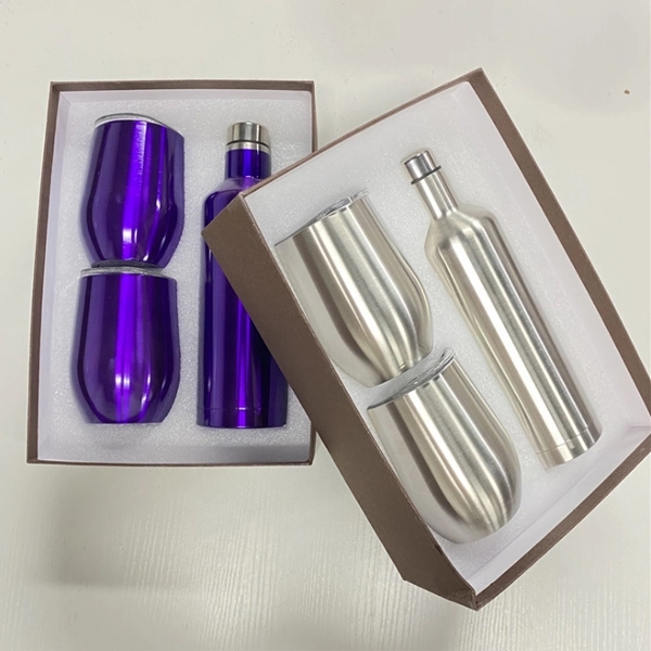 Stainless Steel Wine Bottle + Double Wall Cup Set Giveaway 4