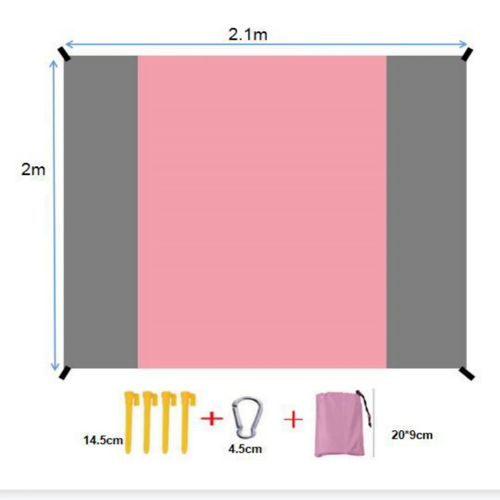 Sandfree Beach Mat Picnic Blanket 10