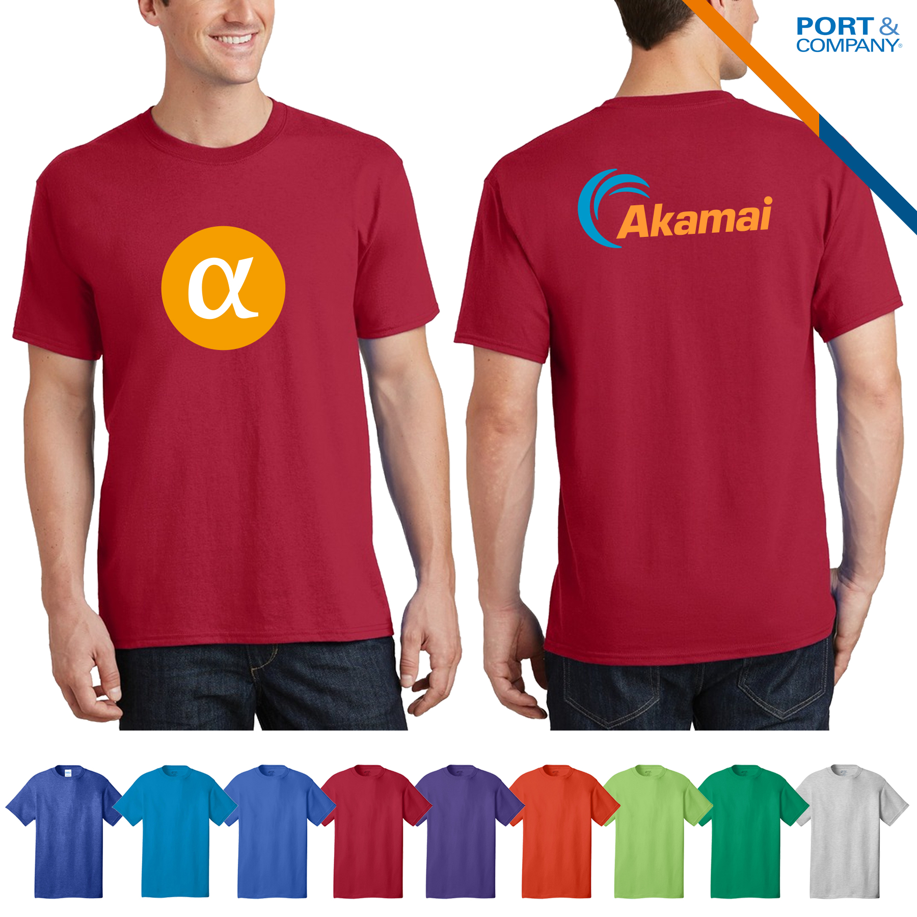 Port & Company® Cotton/Polyester Tees 4