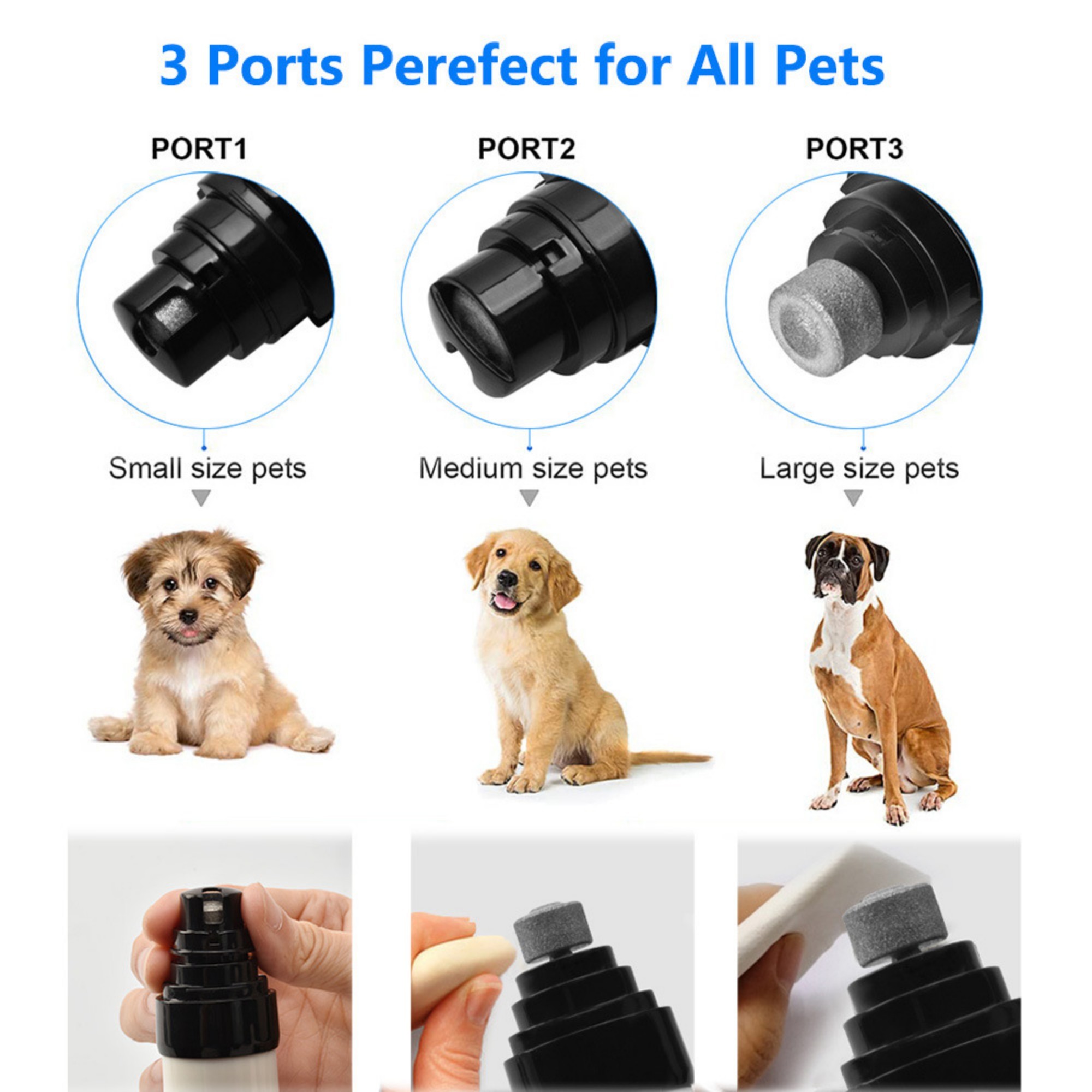 USB Pet Nail Grinder 7