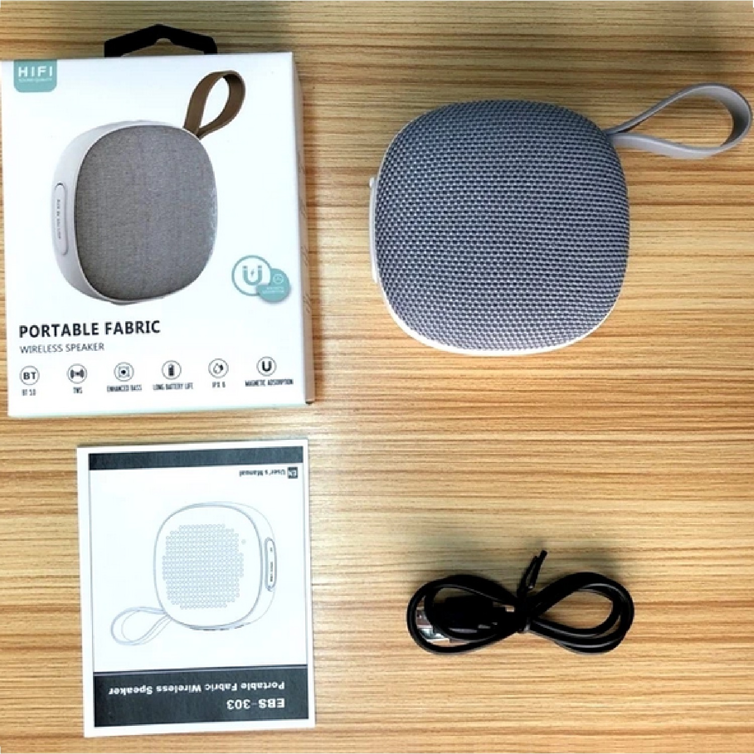 Magnetic Waterproof Wireless Bluetooth Speaker 5