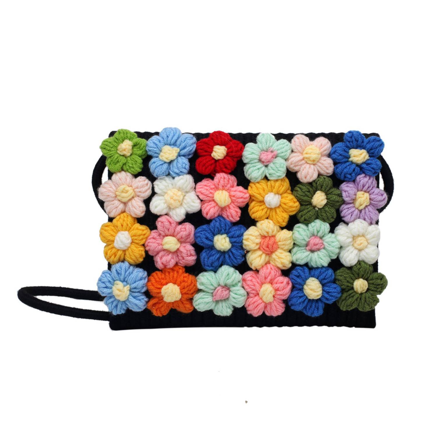 Daisy Handwoven Crossbody Handbag 4