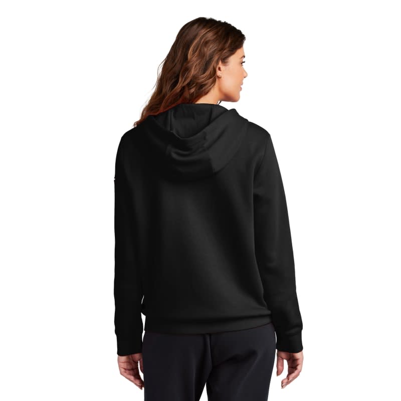 Nike Ladies Club Fleece Sleeve Swoosh Full-Zip Hoodie, custom hoodie or sweatshirt with logo imprint 8