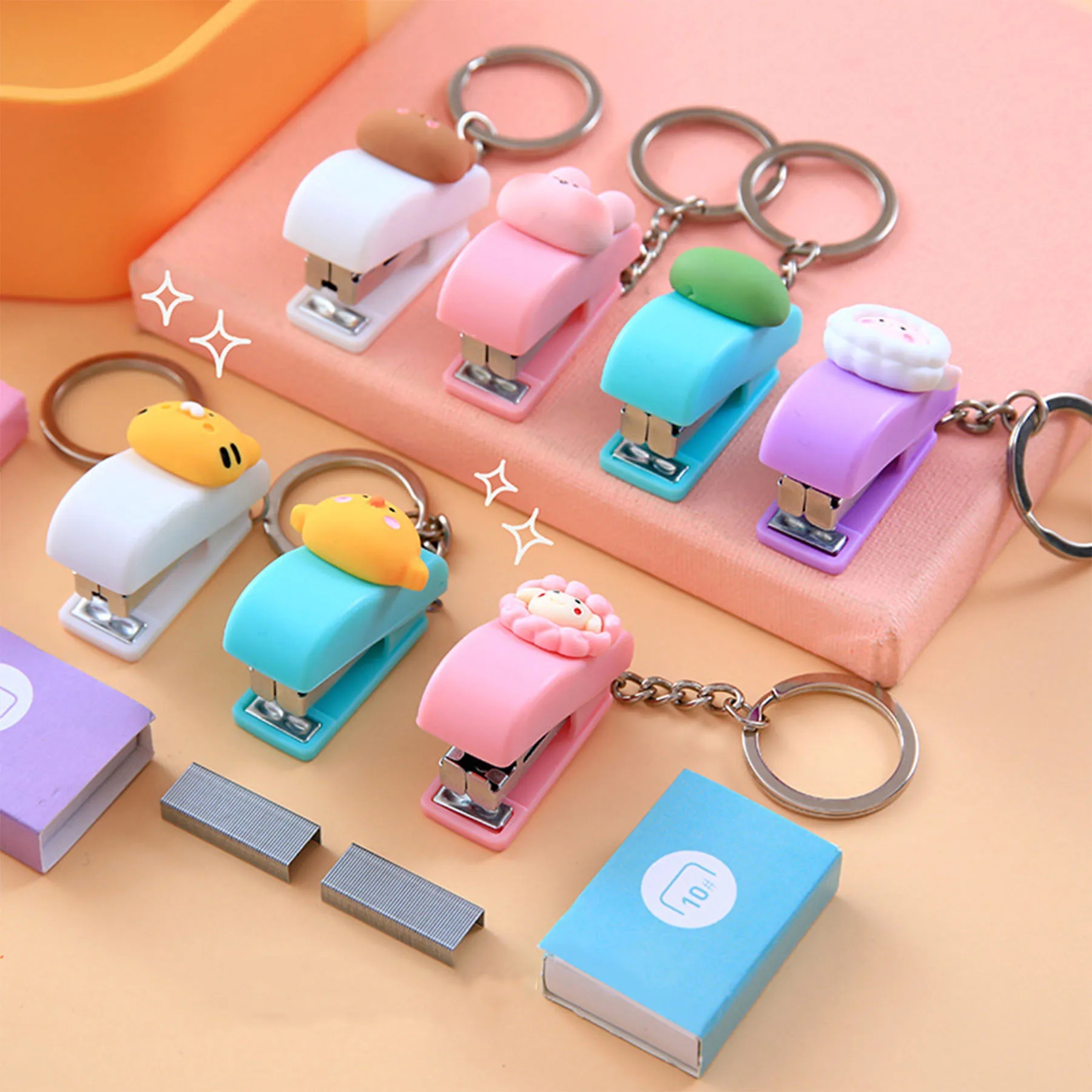 Portable Stapler with Keychain 8