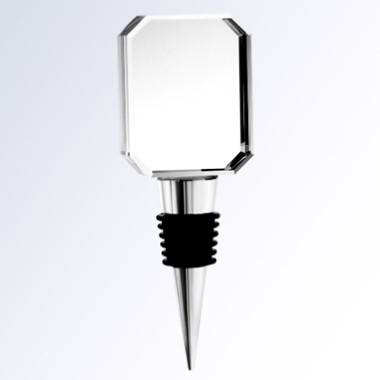 Optical Crystal Wine Stopper - Rectangle 1