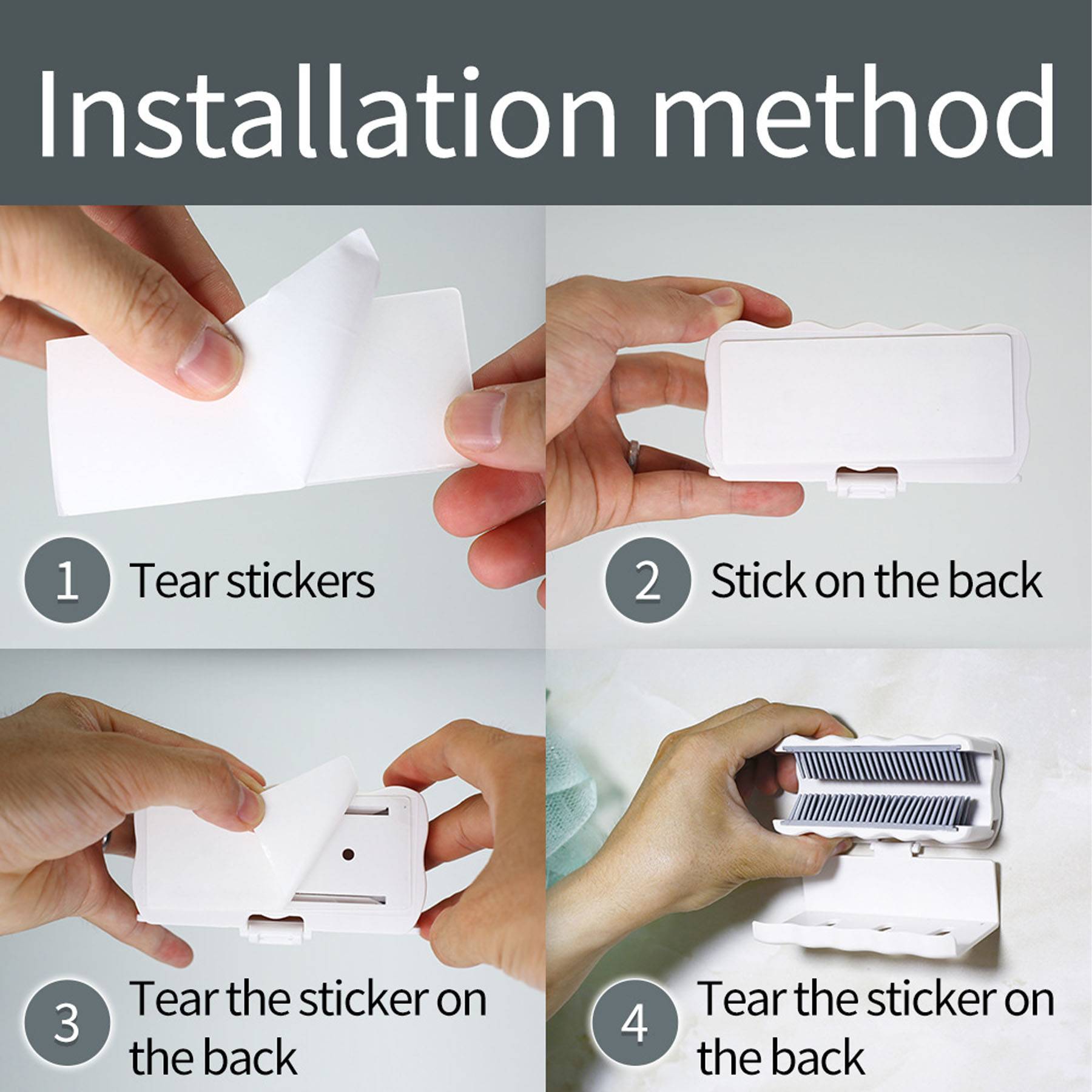 Shower Wall Hair Catcher 7