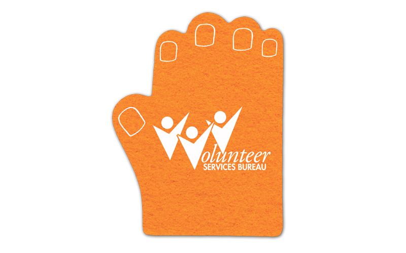 6" Hand Shammy Coaster 13