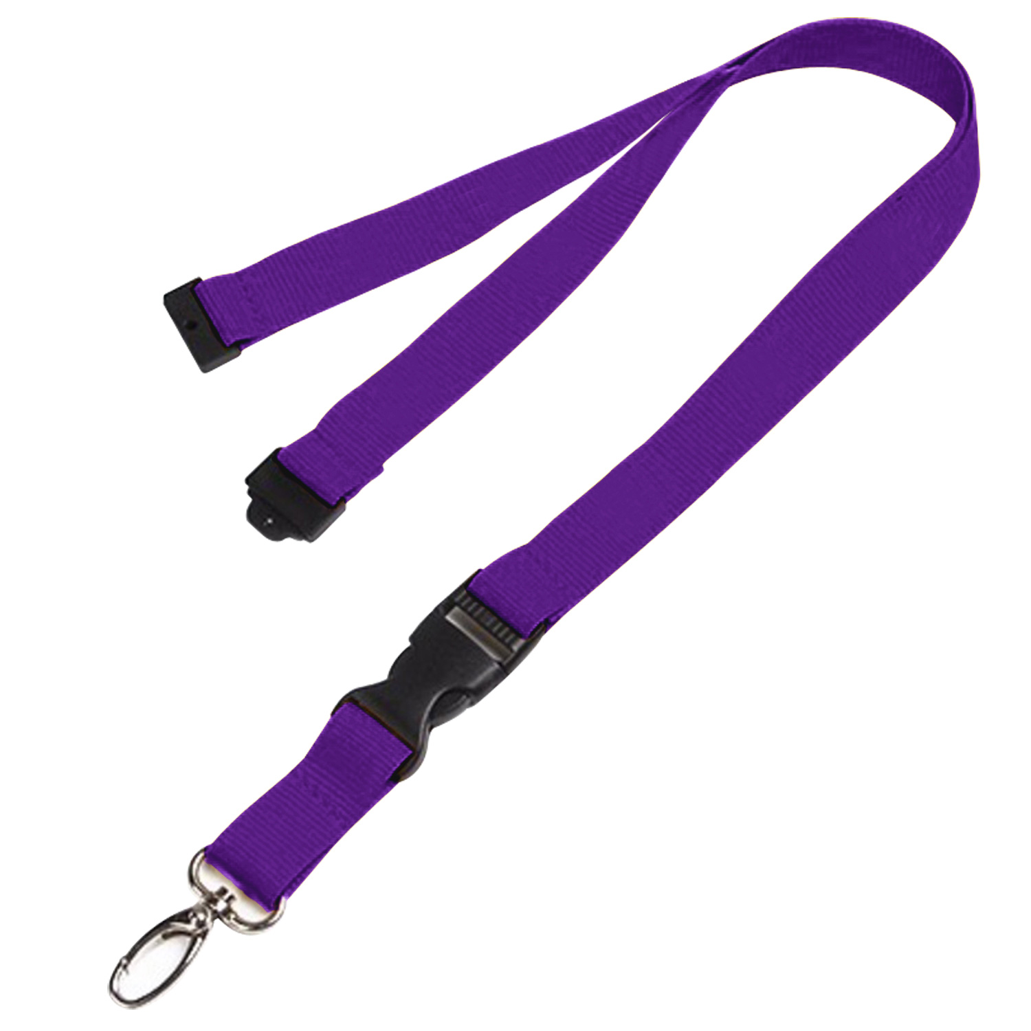 Polyester Lanyards w/ Buckle Release and Safety 3