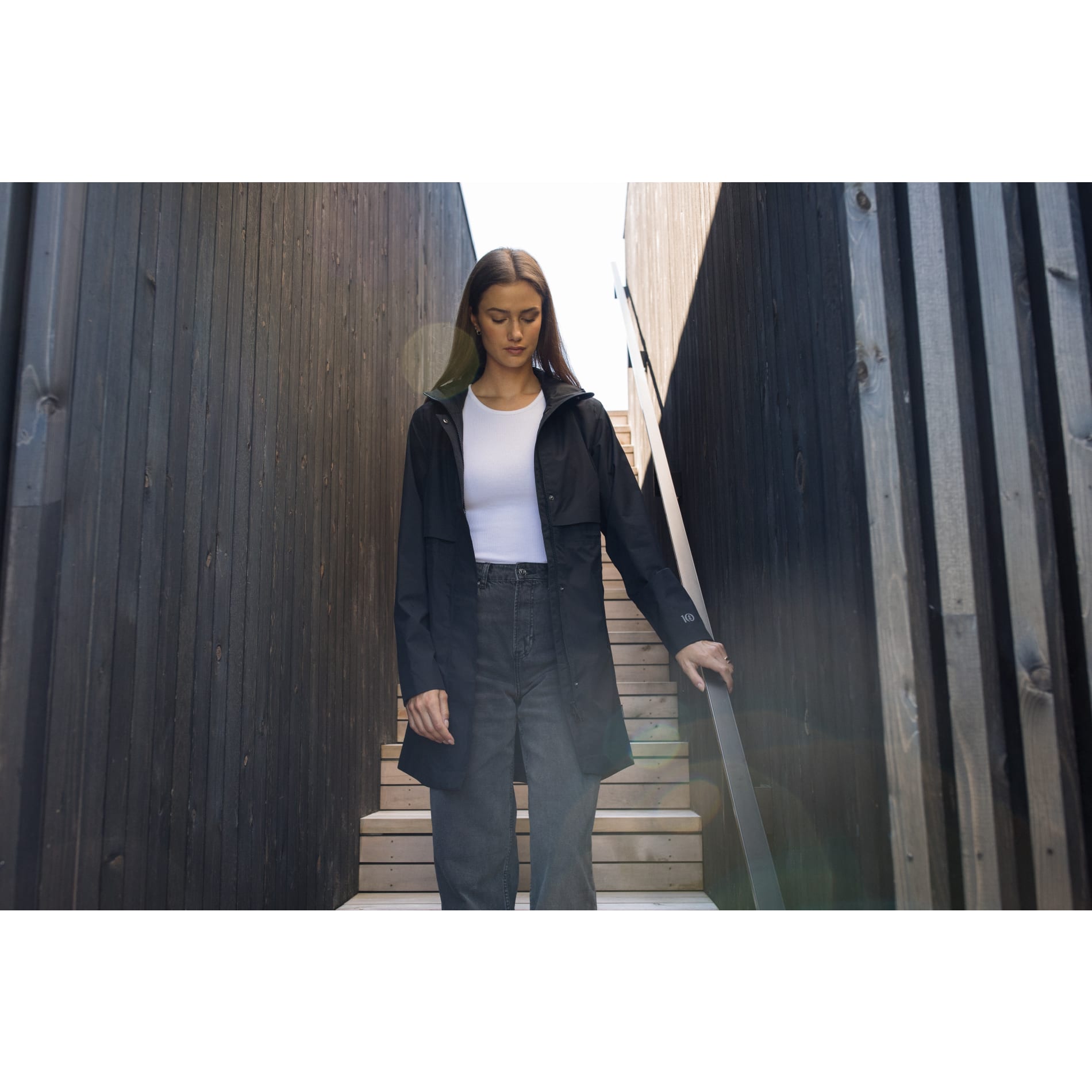 tentree Nimbus Long Rain Jacket - Women's 7