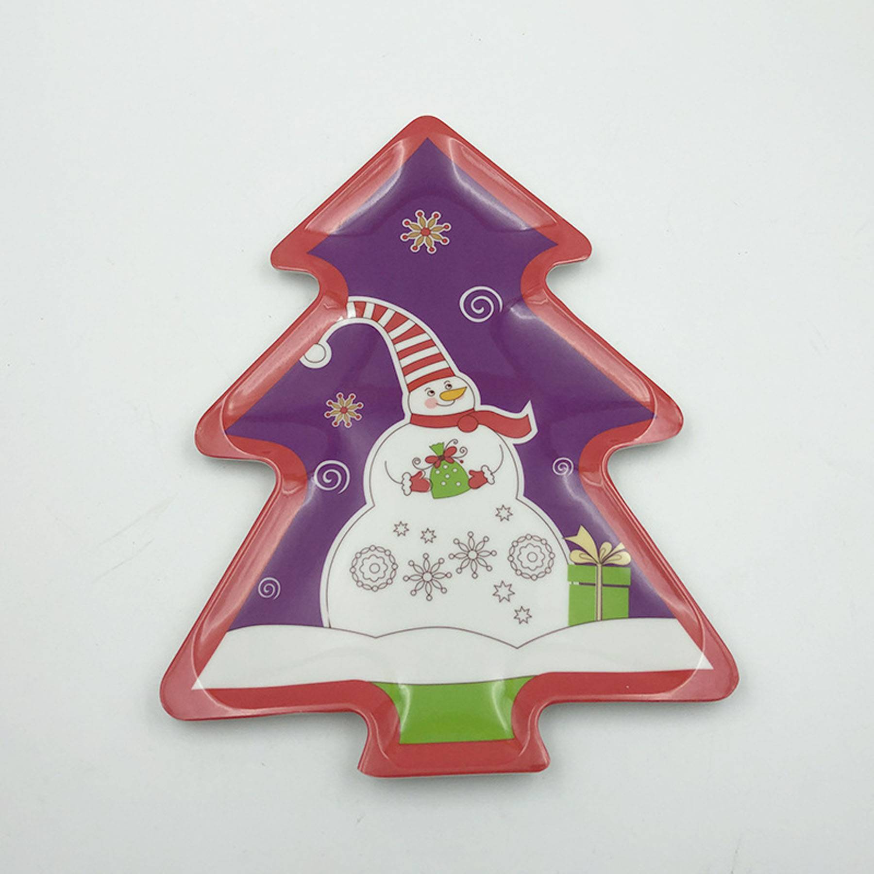 Christmas Tree Melamine Tray 4
