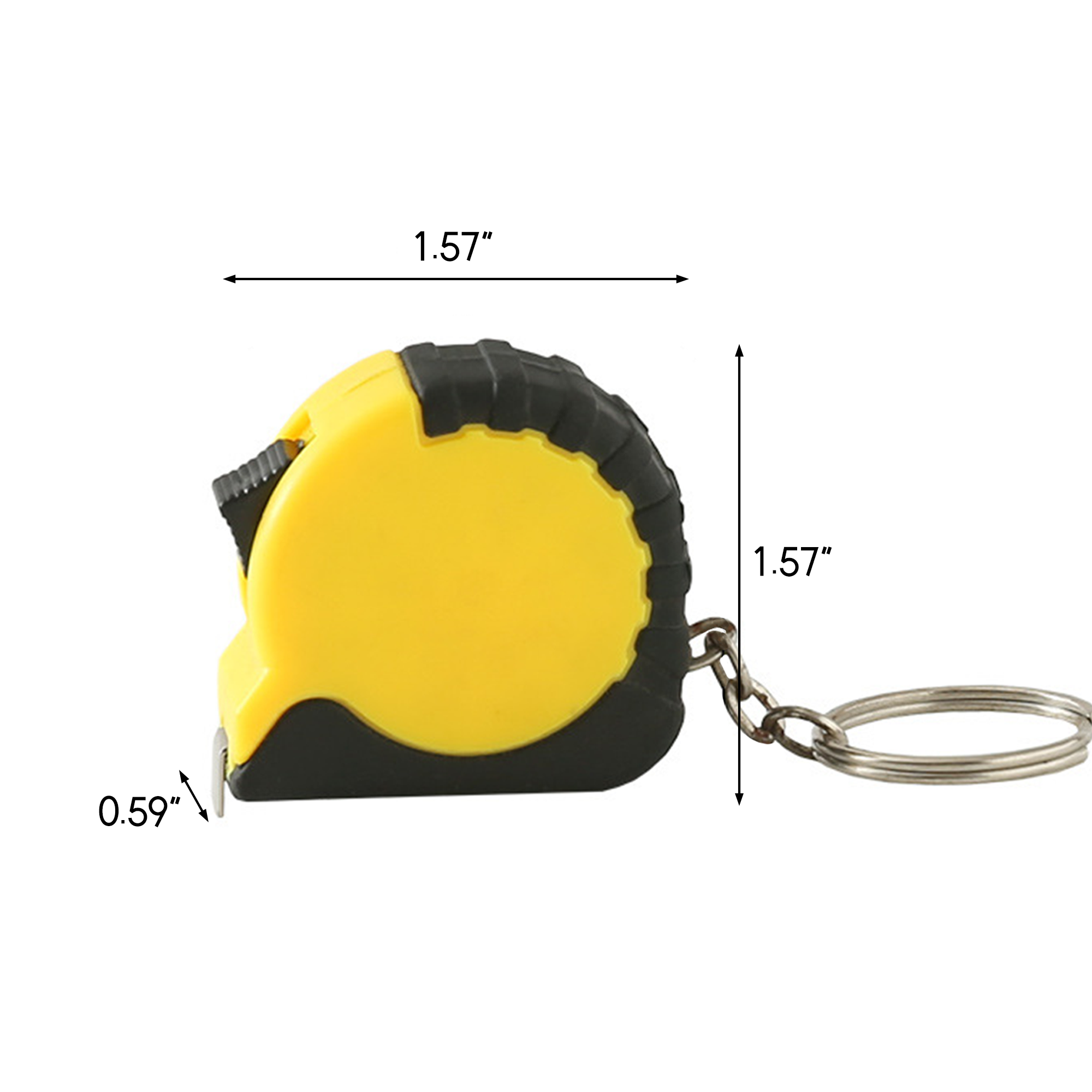 Small Tape Measure Keychain 2