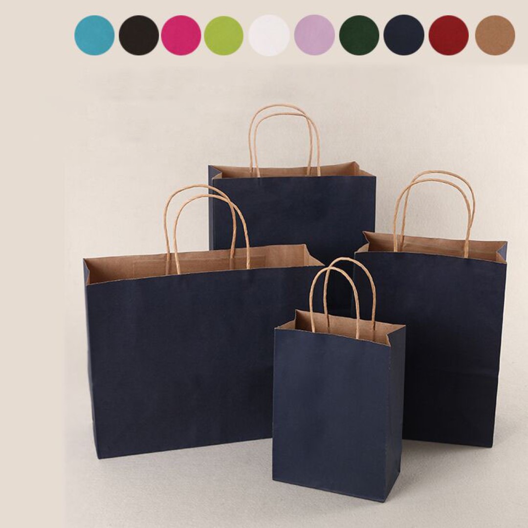 Kraft Paper Shopping Bag 1