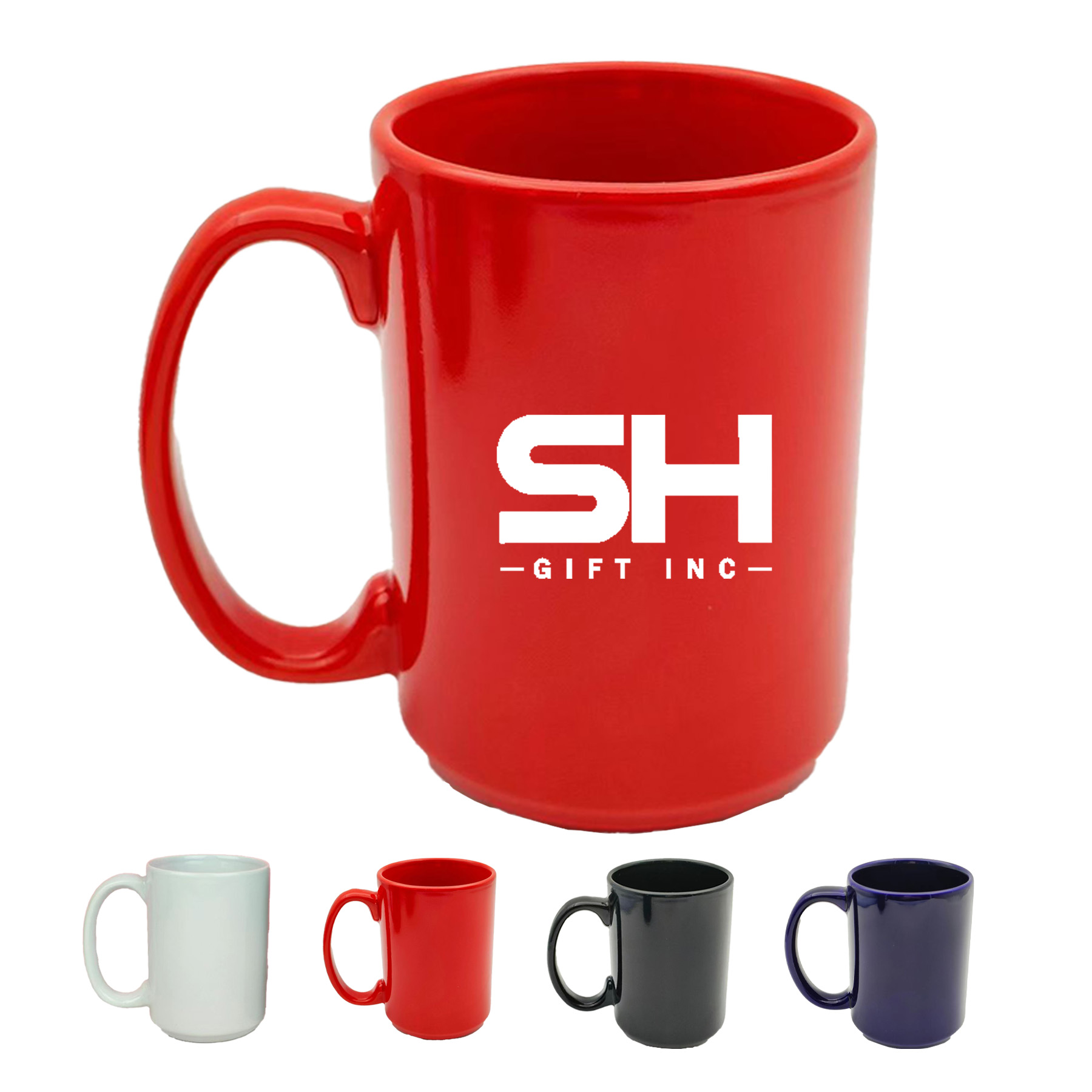 15oz Ceramic Drinking Mug 2