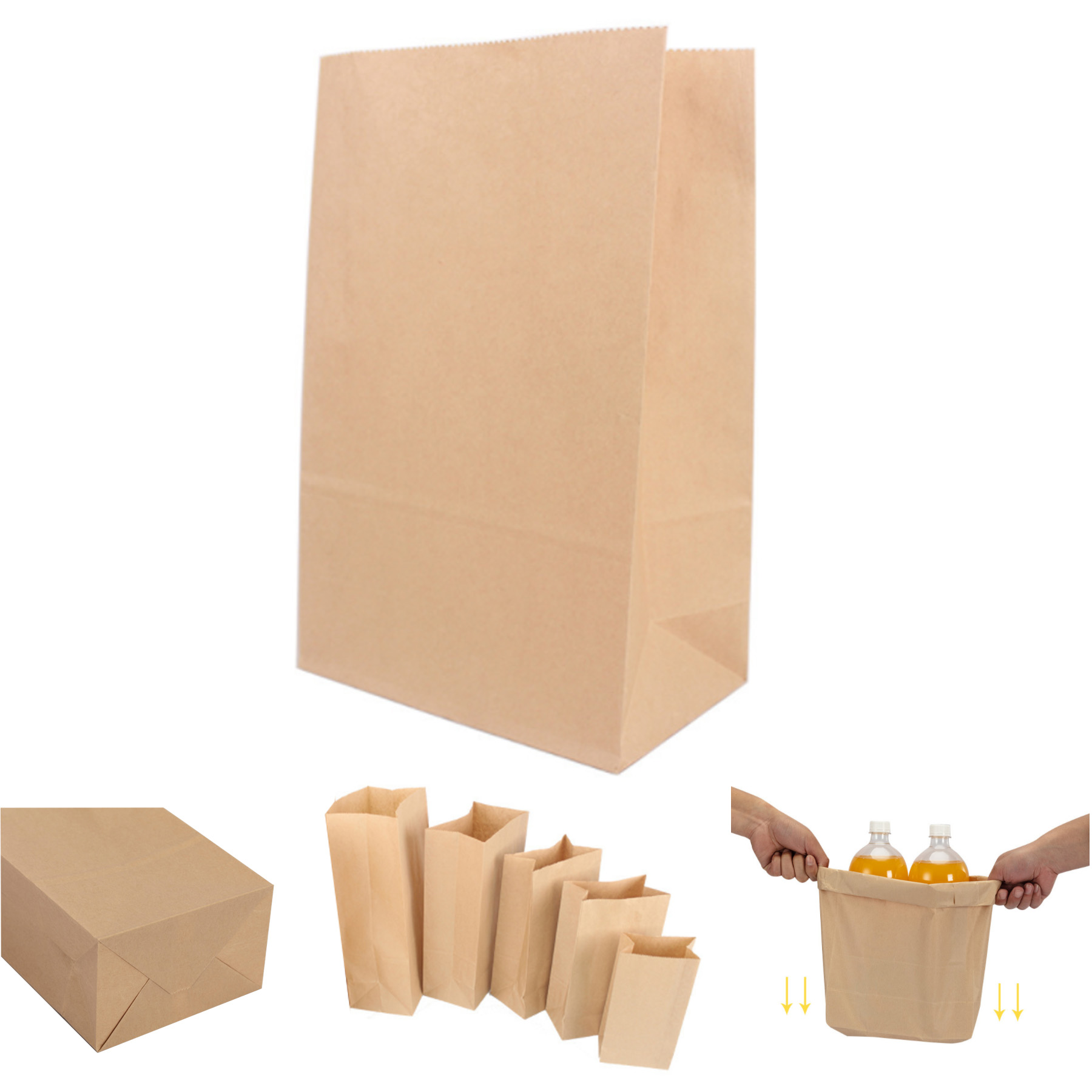 Kraft Paper Food Pouch 2