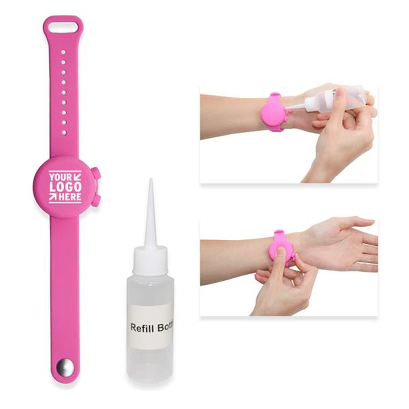 Silicone Hand Sanitizer Dispenser w/Safety Cap 2