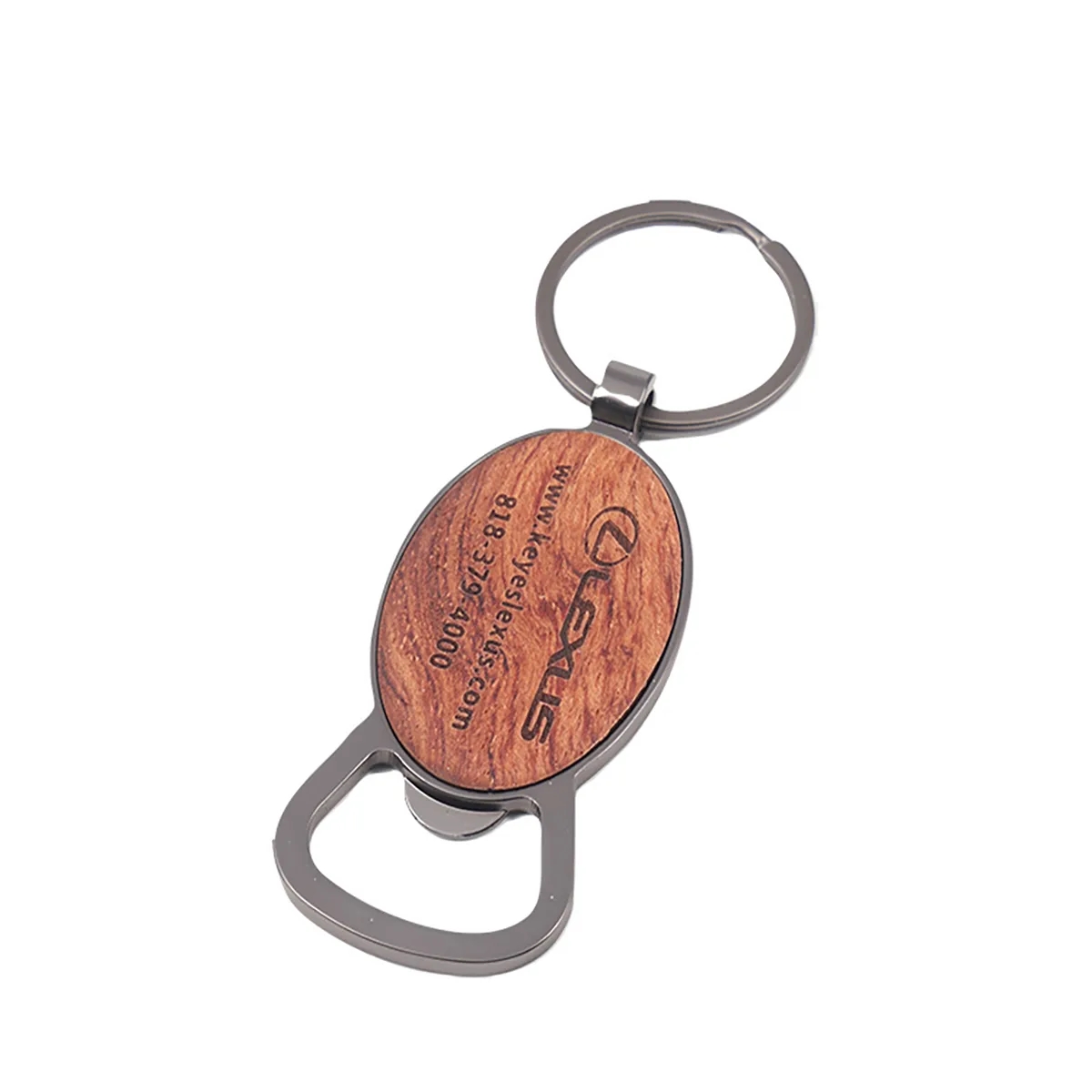 Wooden Bottle Opener Keychains 2