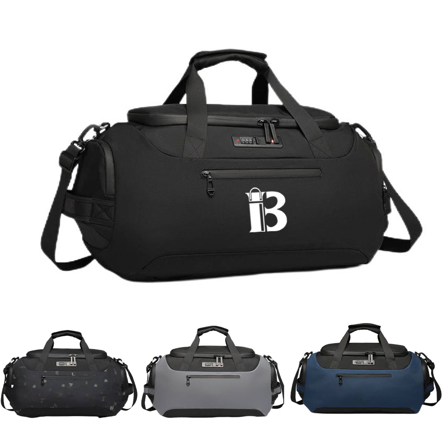 Single Shoulder Handheld Business Polyester Duffel Bag