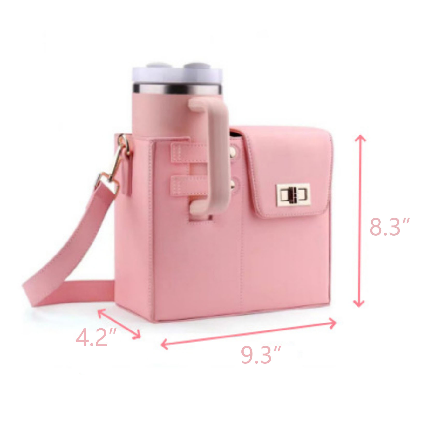 Tumbler Holder Crossbody Bag 3