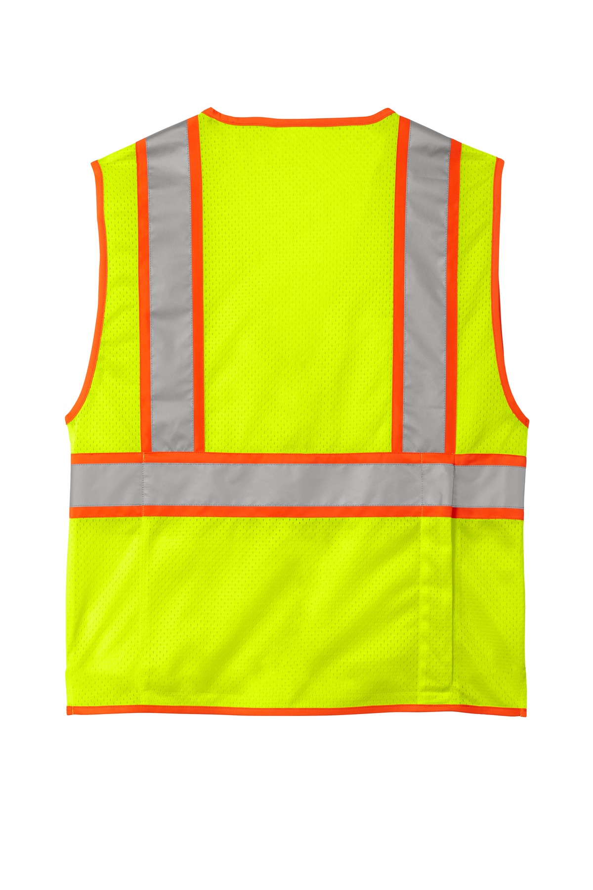 CornerStone ANSI 107 Class 2 Surveyor Zippered Two-Tone Vest. CSV105 14