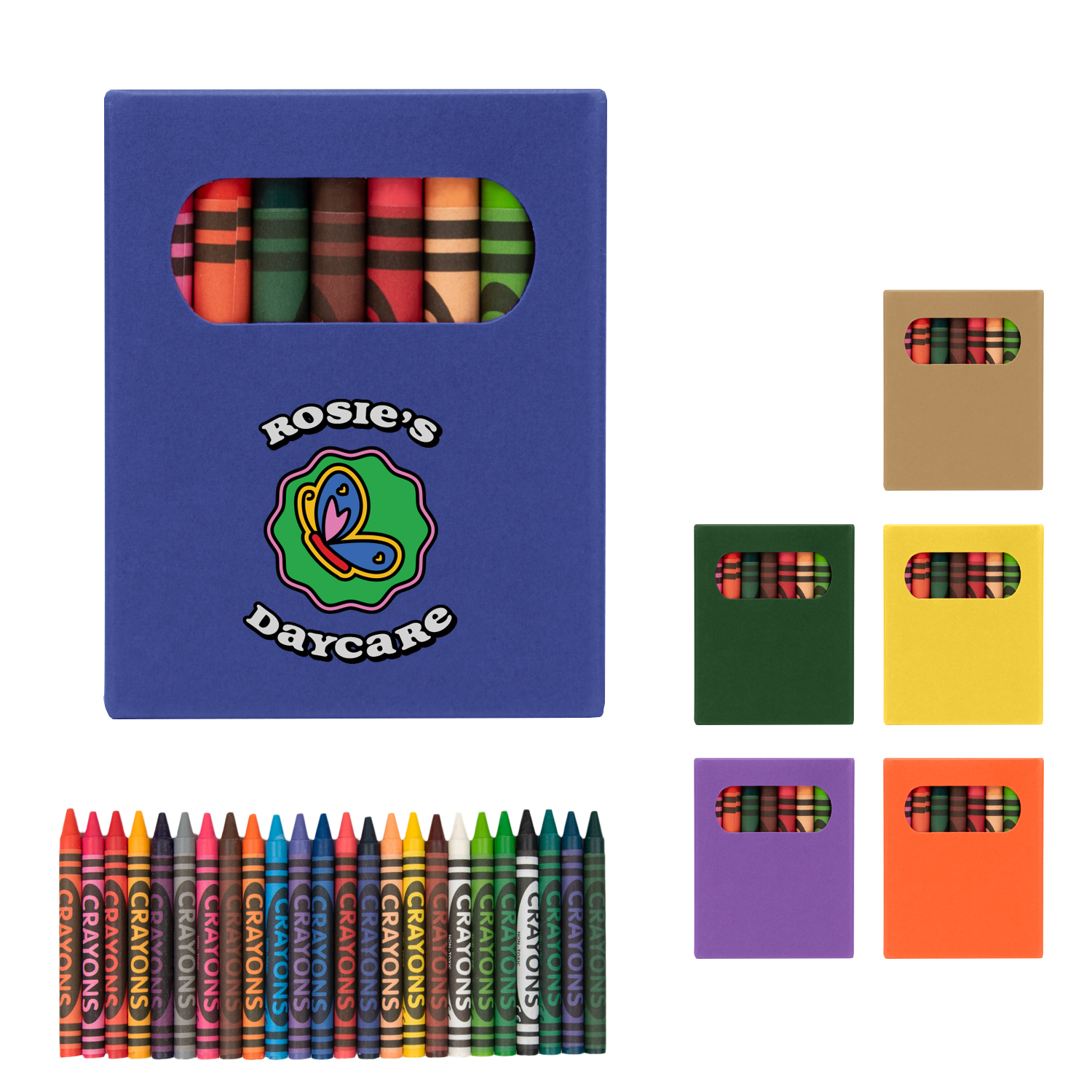 24-Piece Crayon Set