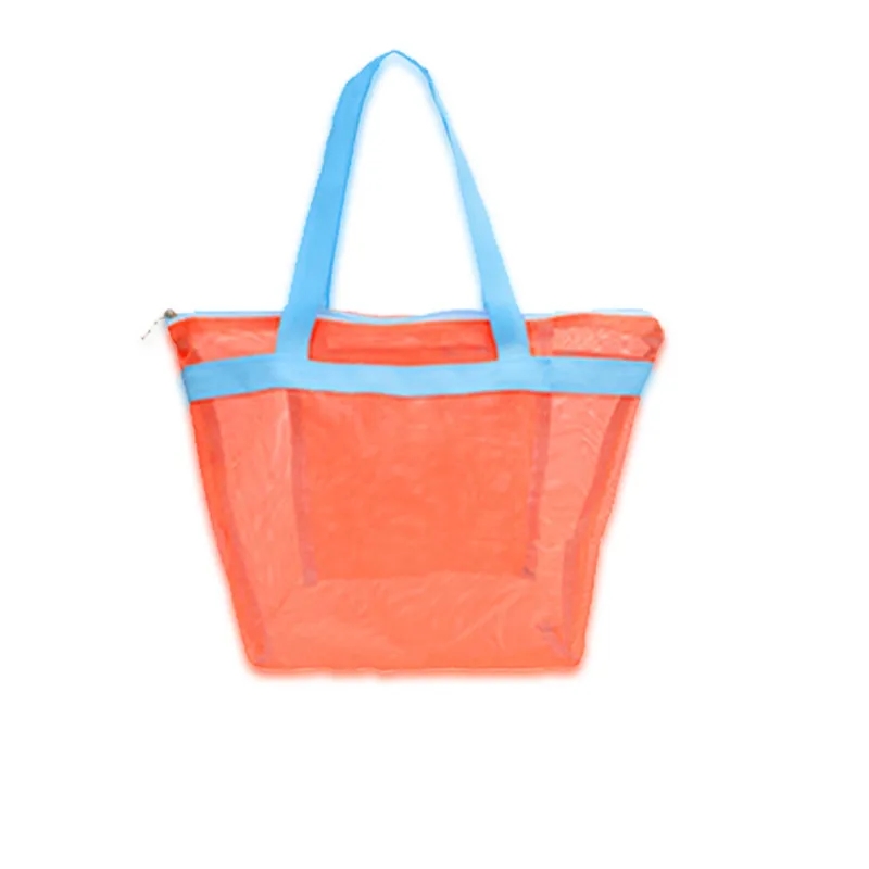 Beach Travel Bath Handheld Storage Mesh Bag 9