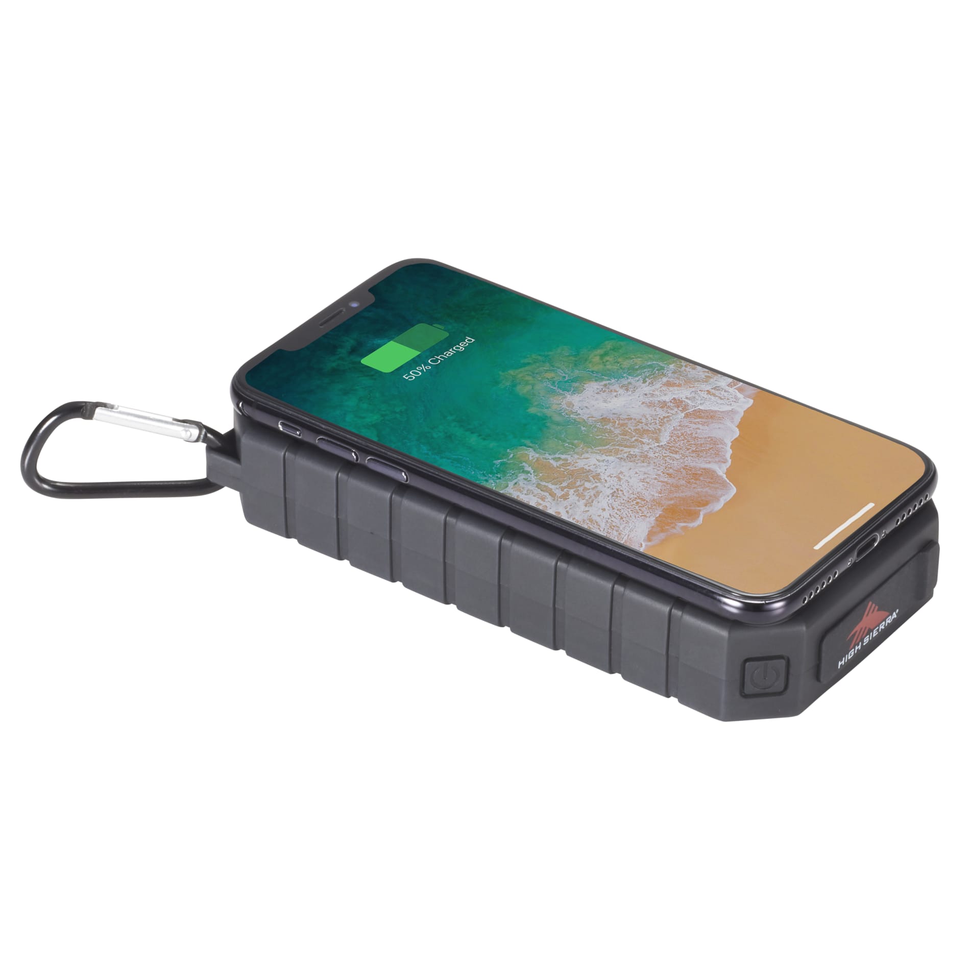 High Sierra® IPX 5 Solar Fast Wireless Power Bank 58
