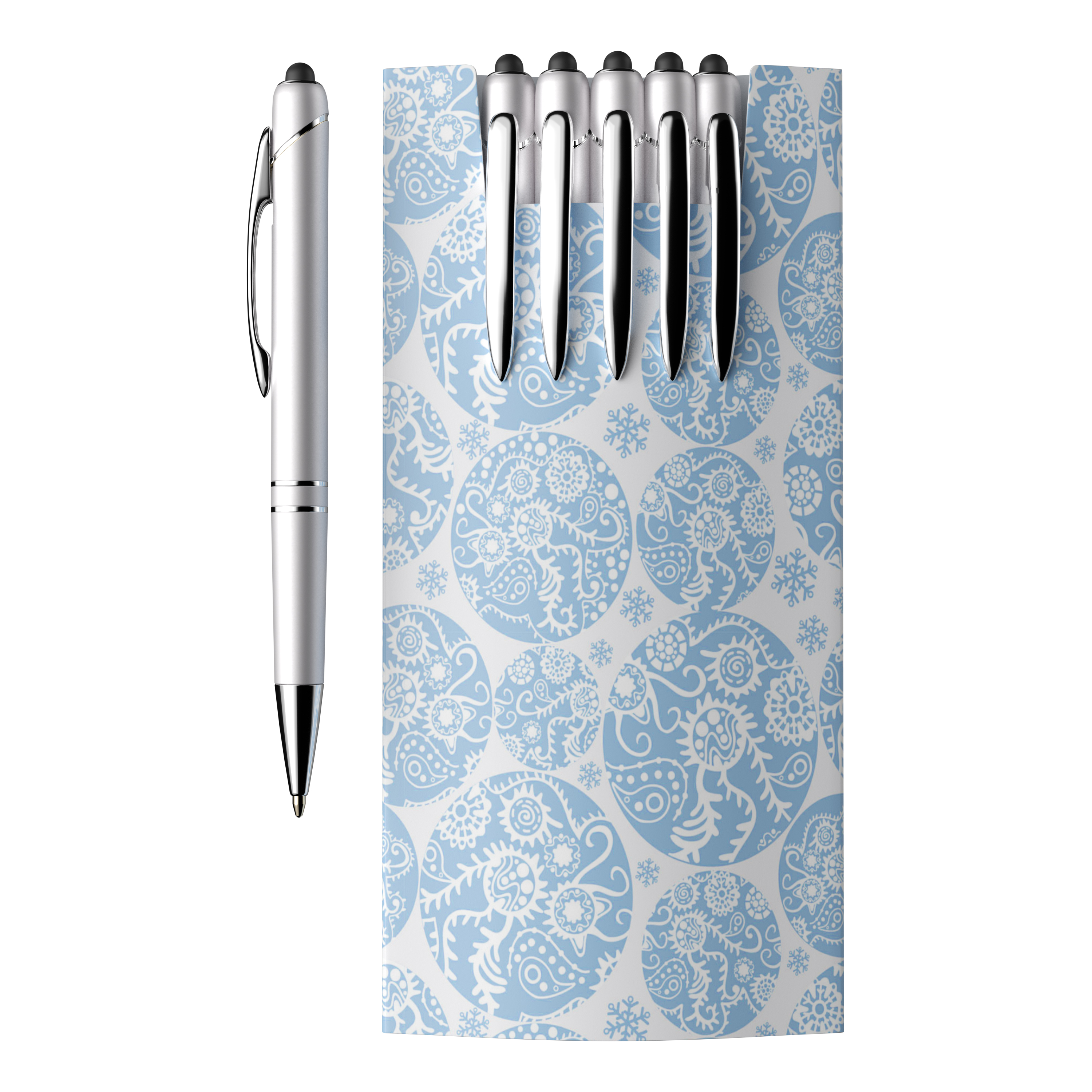 5-piece glacio pen set and custom sleeve 16