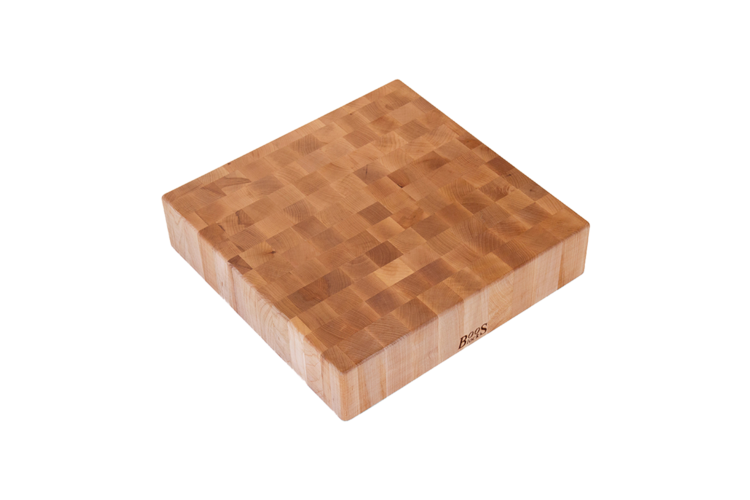 John Boos Maple Square 4-in Non-Reversible Chopping Block 1