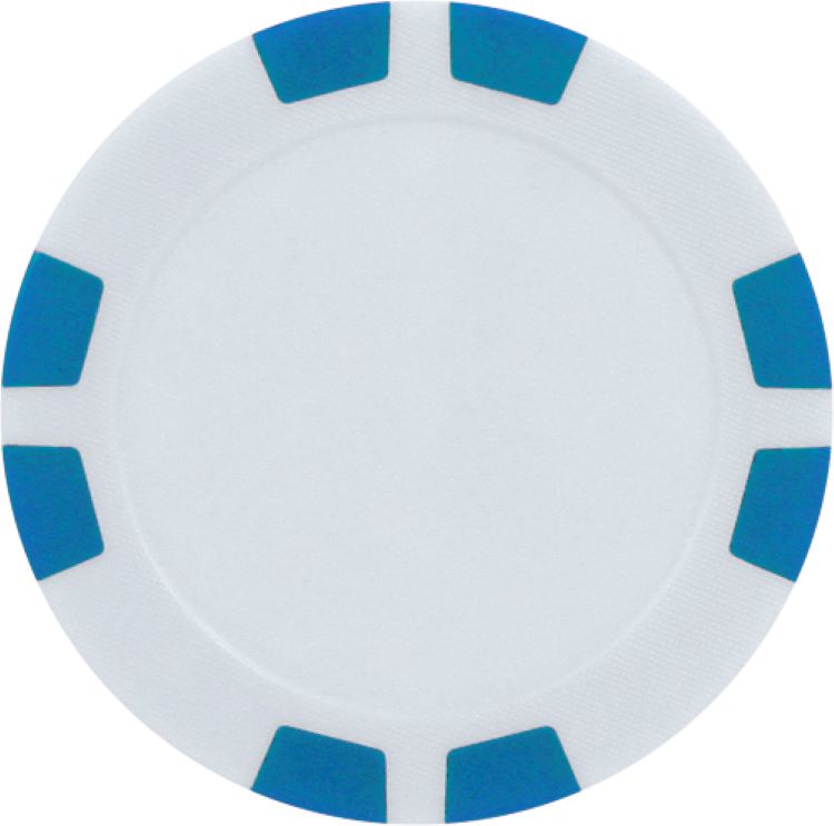 8 Stripe Poker Chip Ball Markers