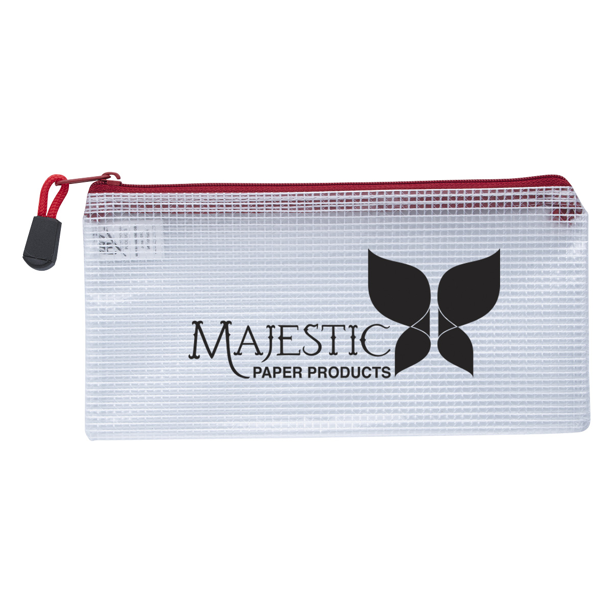 Clear Zippered Pencil Pouch 7