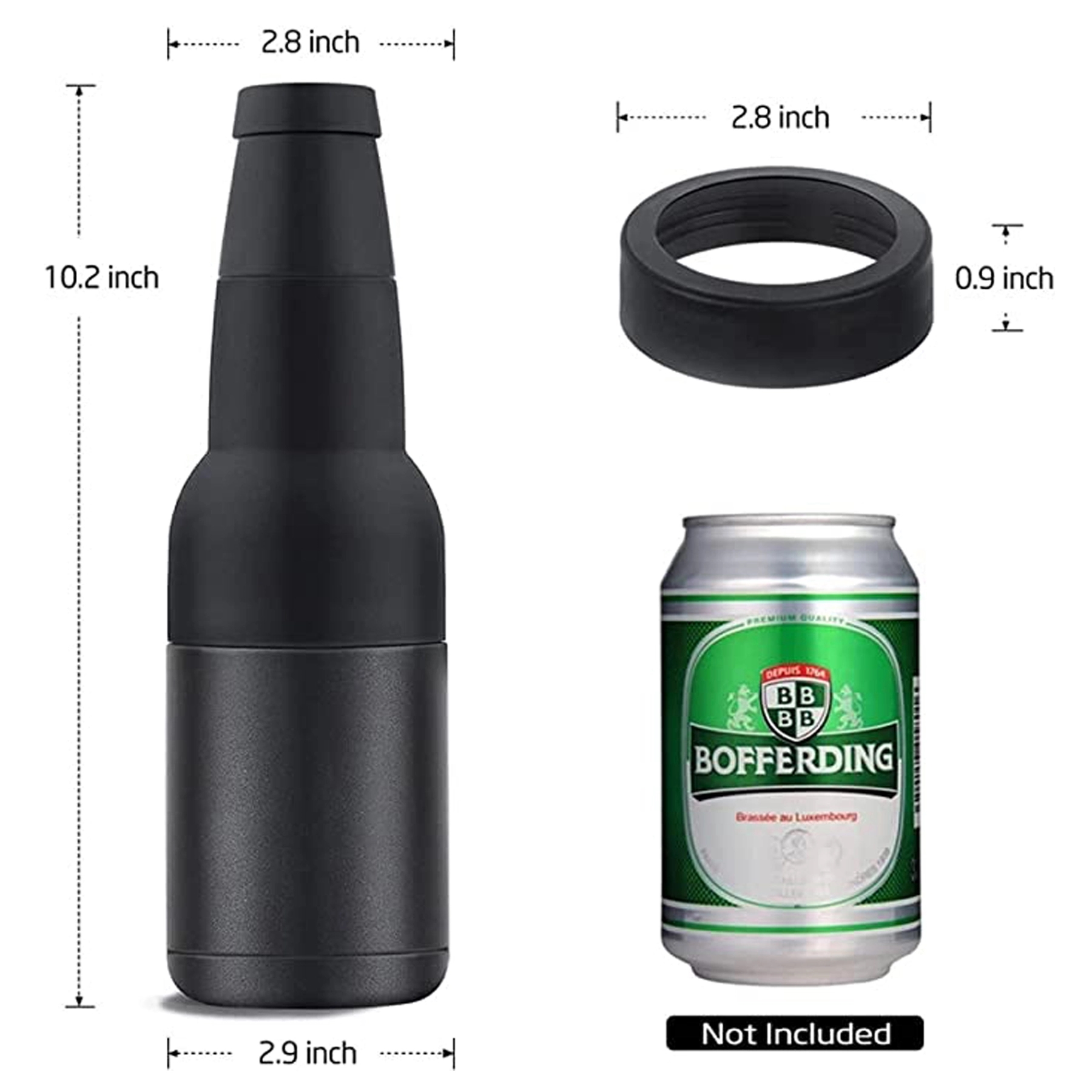 Stainless Steel Slim Can Insulator Holder 3