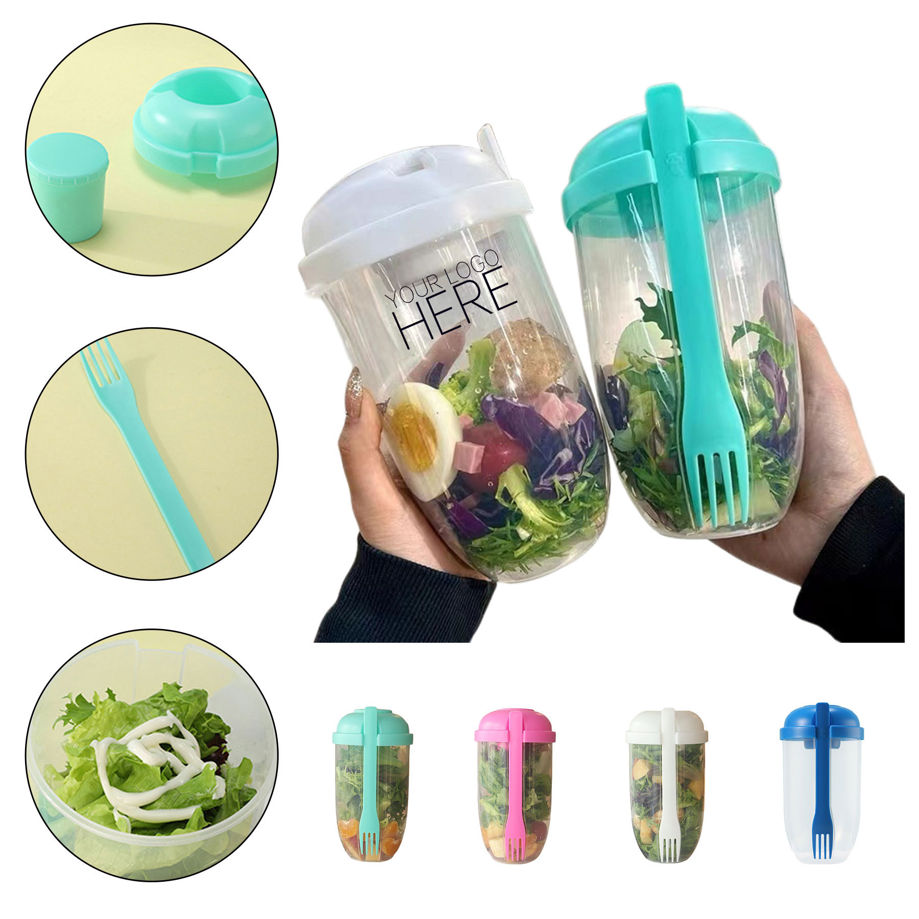 Fresh Salad Shaker Cup 1