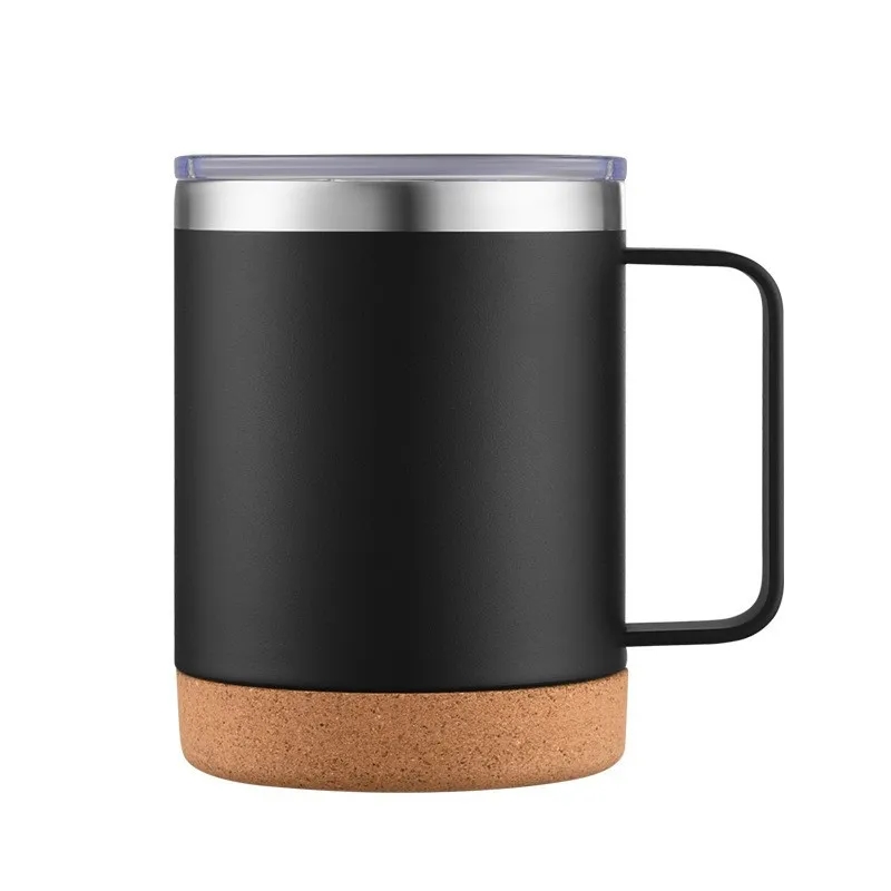 12 Oz Camping Mug With Cork Base 8