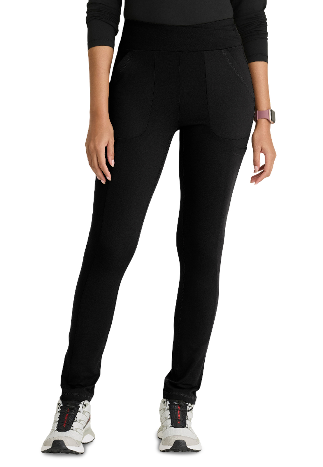 Barco One Performance Knit - Women's Six-Pocket Strive Legging Scrub Pant 1