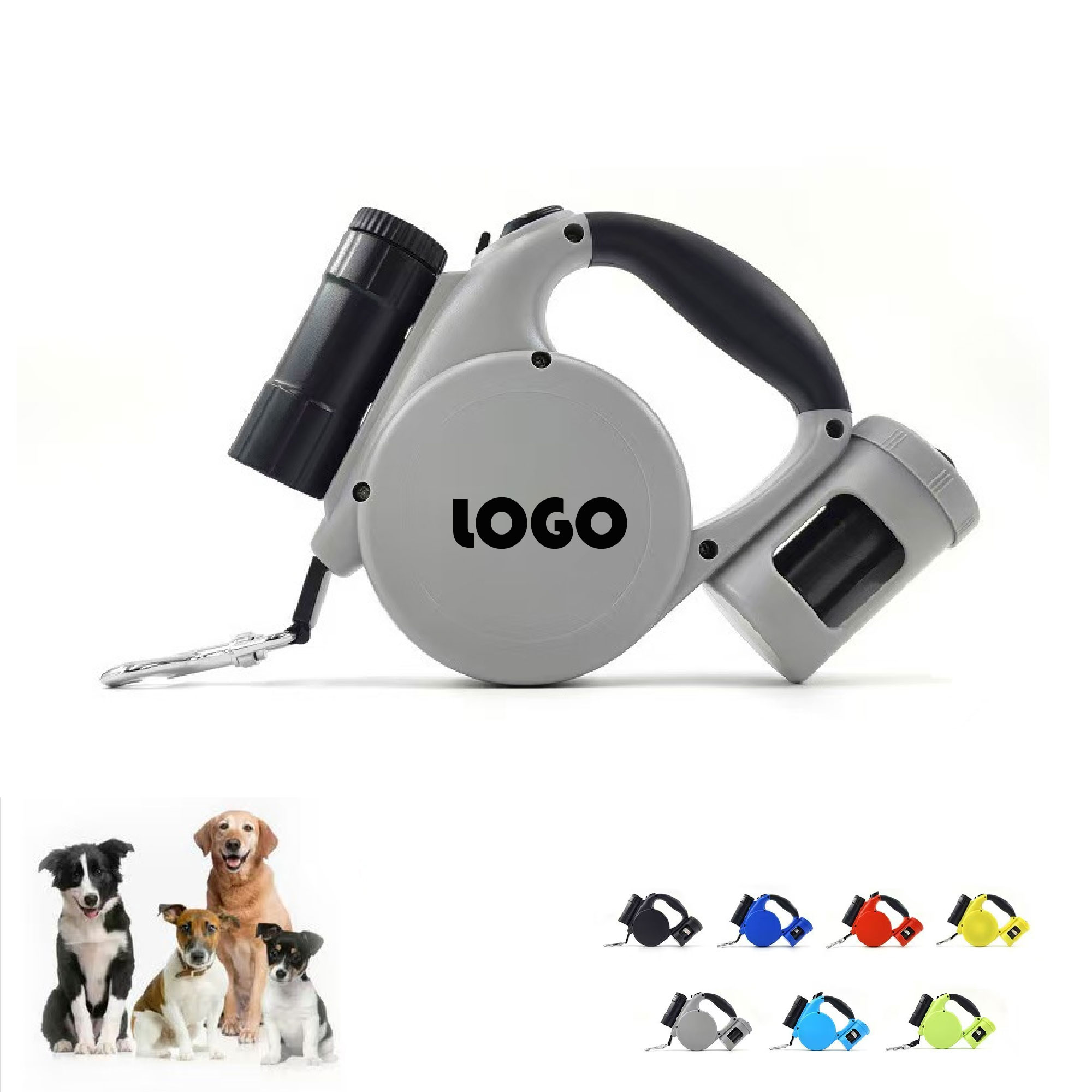 MOQ 10pcs 5m Multifunctional Pet Leash 2