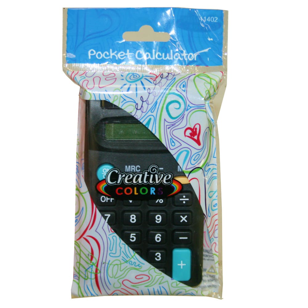 Pocket Calculators - 8 Digit Battery Included 2