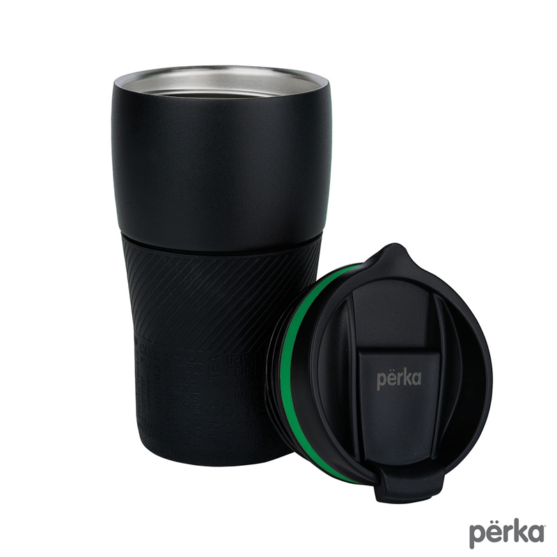 Perka® Cortado 12 oz. Double Wall Recycled Stainless Steel Coffee Tumbler 55