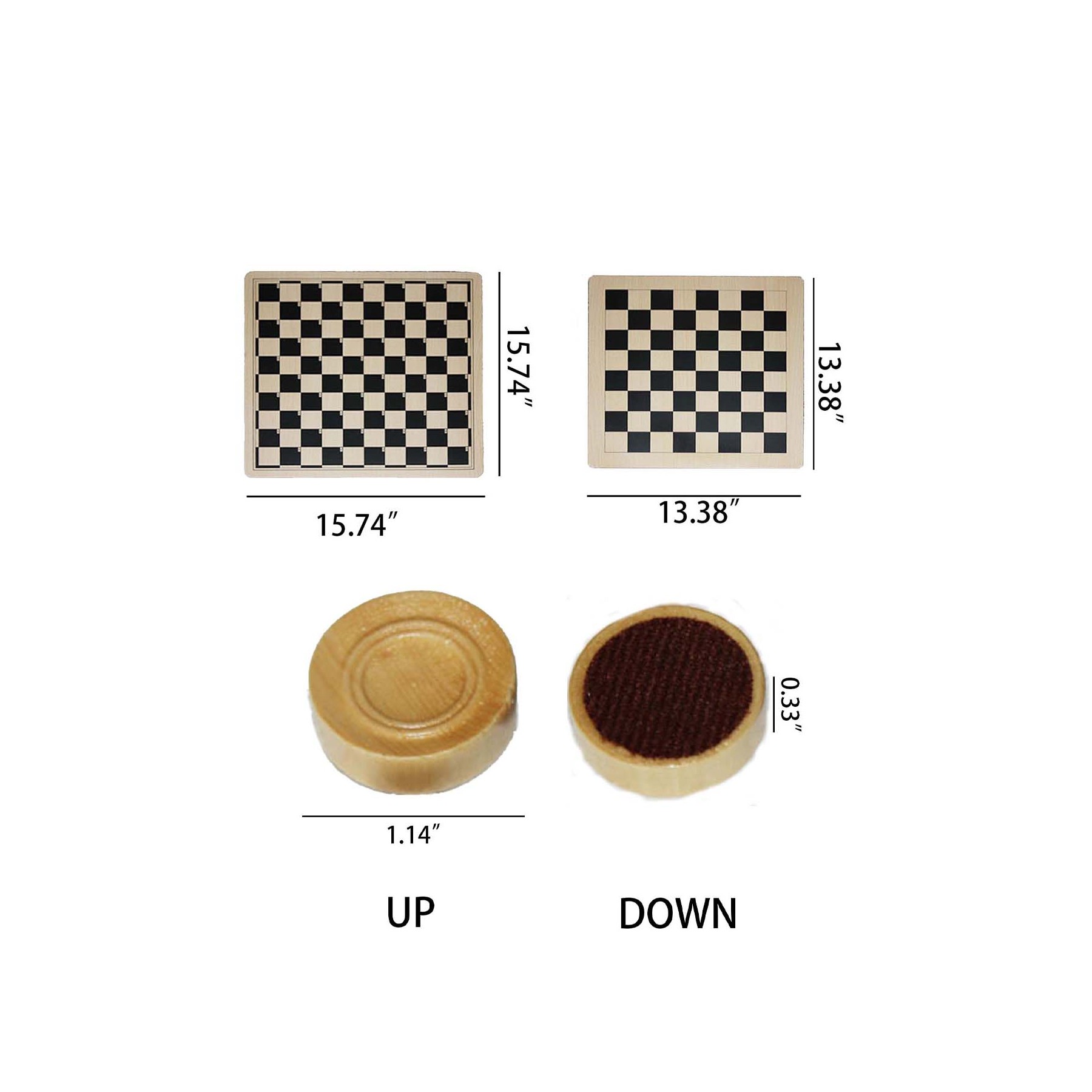Western Checkers Set 2