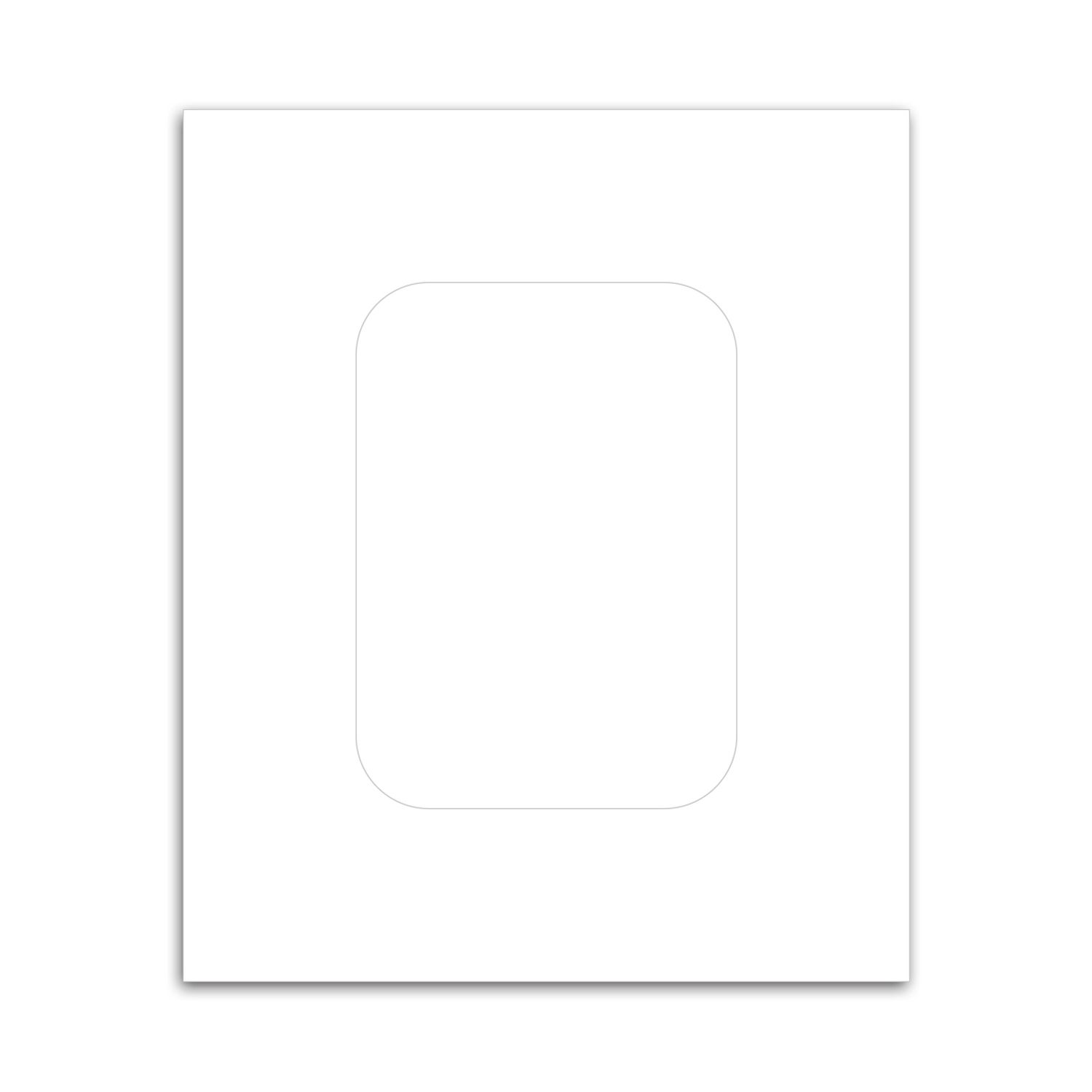 Rectangle Punch Out Picture Frame Magnet 2