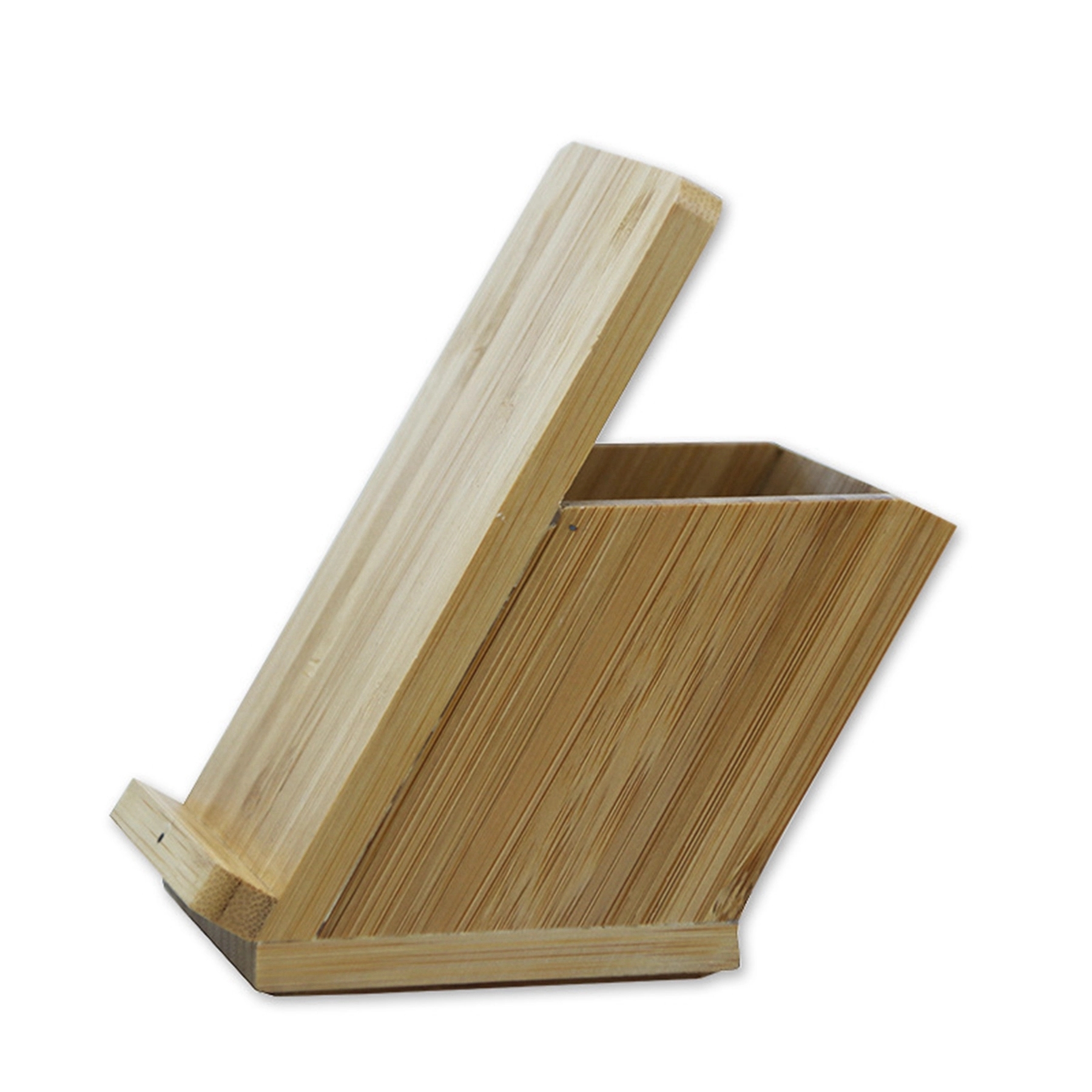 10w Bamboo Wood Wireless Charger Stand Pen Box 4