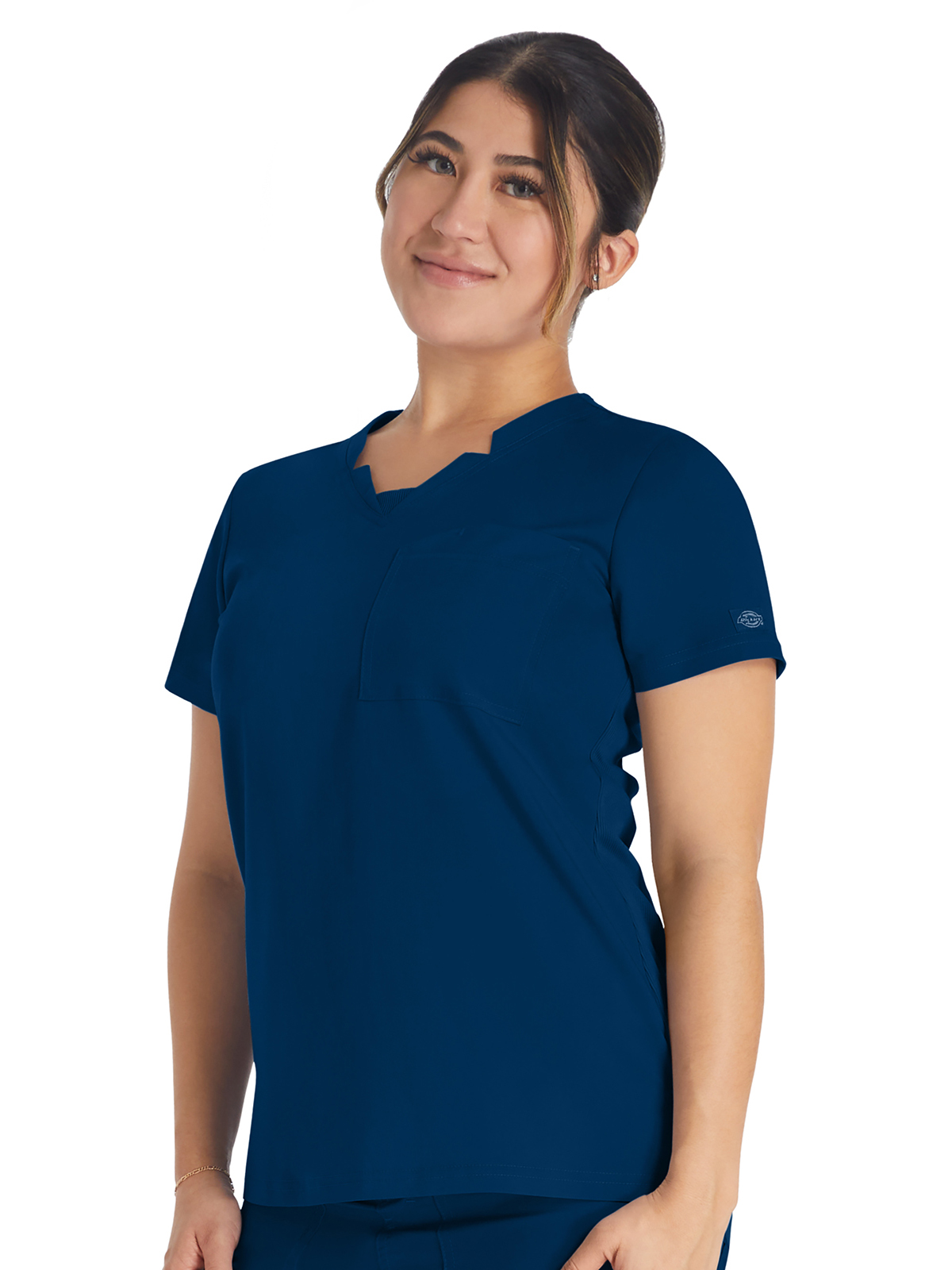Balance Women's 2-Pocket Notched V-Neck Top