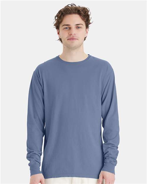 Unisex Garment-Dyed Long Sleeve T-Shirt - GDH200 123