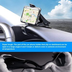 Universal HUD Design Car Phone Holder With Anti Slip Clip 15