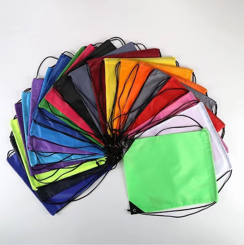 Drawstring Backpack - 210D Polyester 5