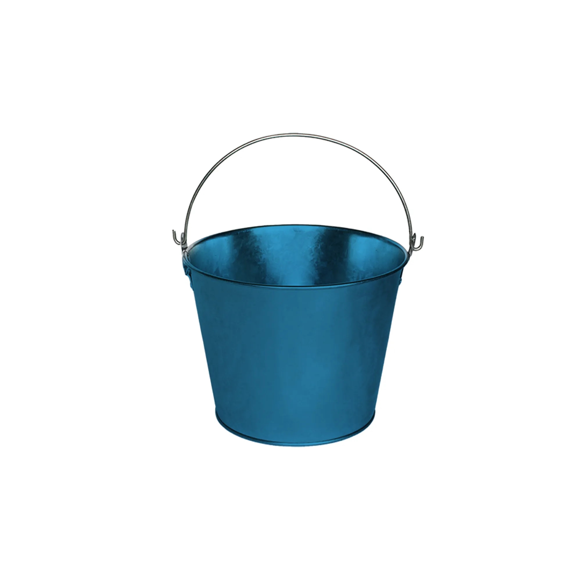 Beverage Beer Wine Ice Bucket With Wire Handle 9
