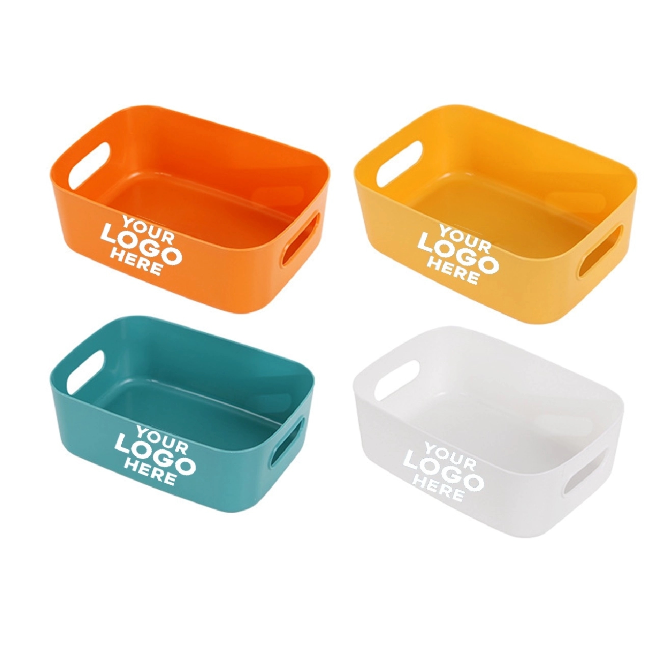 Desktop kitchen bathroom storage box 4