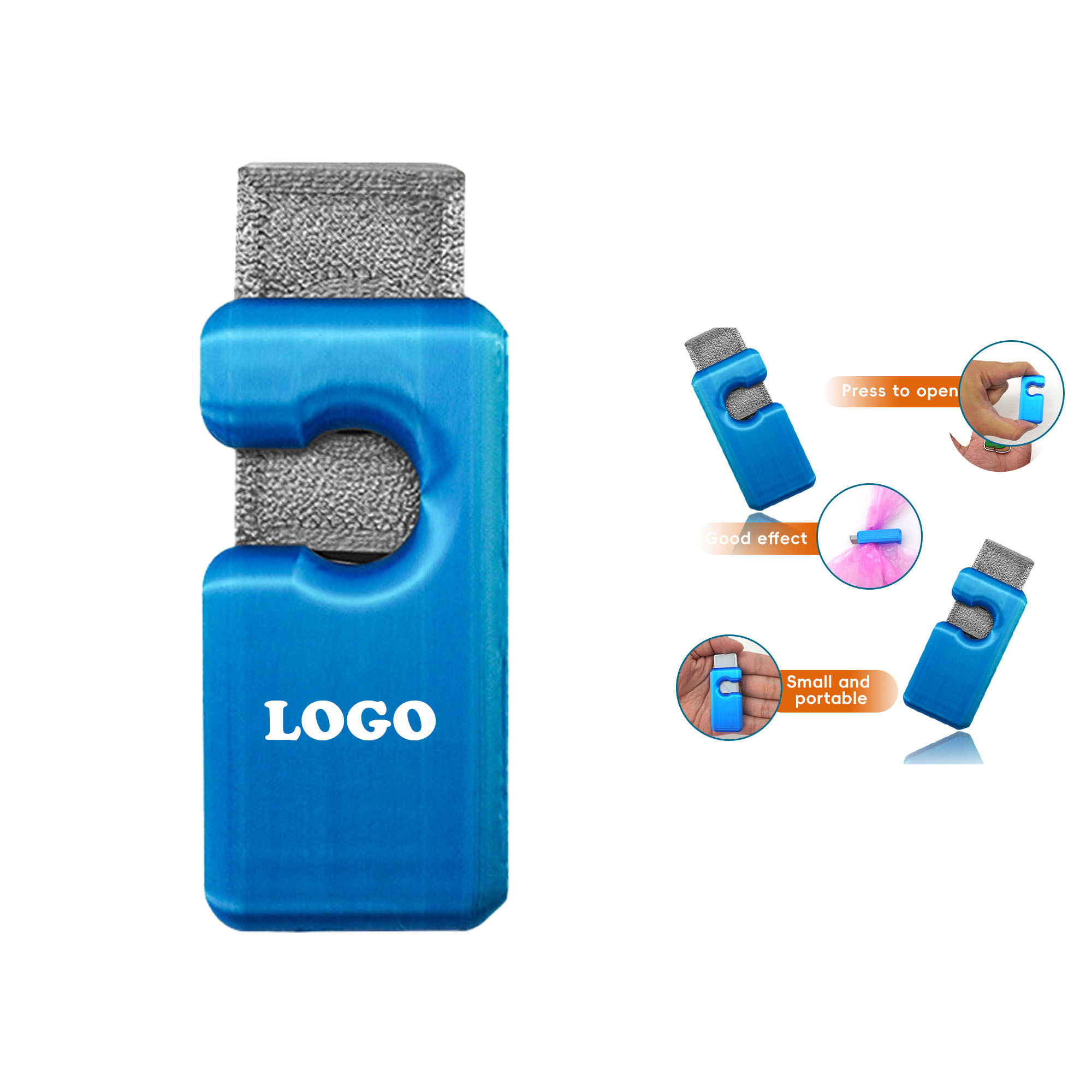 MOQ 20 pcs Press Lock Clip 2
