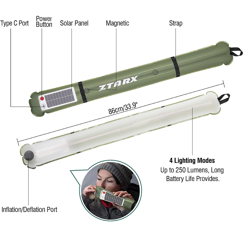 4000mAh Rechargeable Camp Lamp with Magnetic Attachment 1