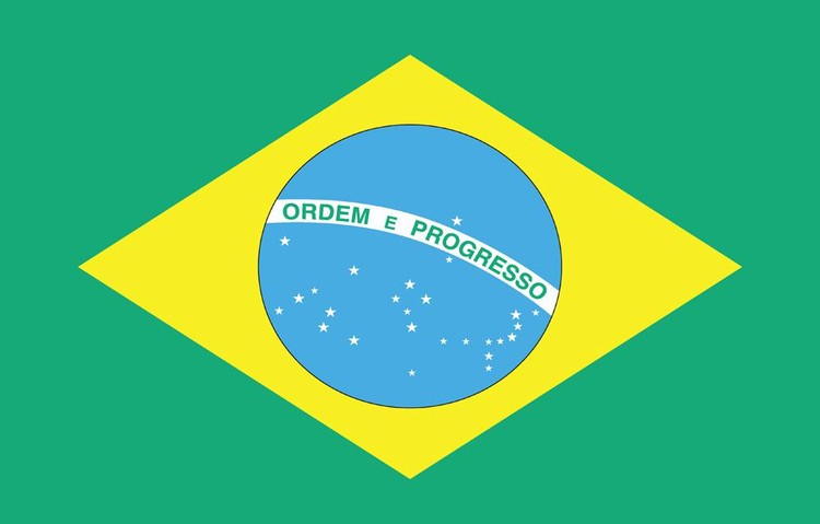 Brazil Flag - 2' x 3' - Nylon 2